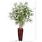 Nearly Natural; 4ft. Artificial Bamboo Tree with Decorative Planter; Category:Trees & Floor Plants; Image:3